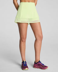 SPANXshape® BodyLine Sheerious Skort with Mid-Tummy Compression, 15" | Zest