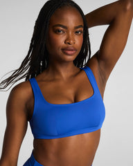 SPANXshape® Swim Scoop Neck Bikini Top | Current