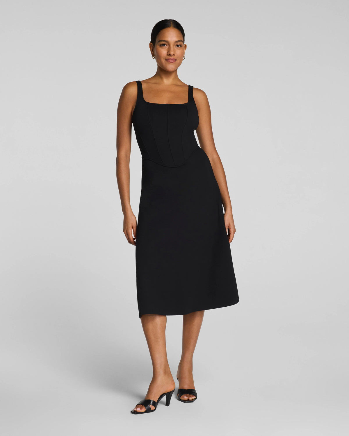 SPANXshape® Ponte Fit and Flare Midi Dress