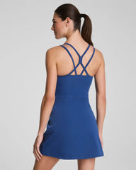 SPANXshape® BoostUp Scoop Neck Dress with StayCool Tech | Faded Indigo