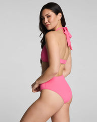 SPANXshape® Swim Halter Bikini Top | Hibiscus