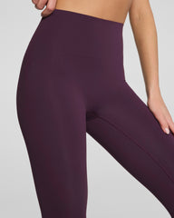 SPANXshape® BodyLine Full-Length Leggings with Mid-Tummy Compression | Blackberry