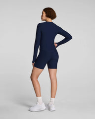 SPANX® OnForm Long Sleeve Top | Timeless Navy