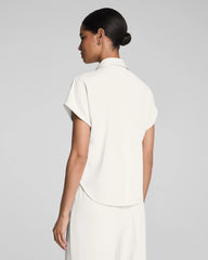SPANX® CarryOn Collared Tee | Ivory