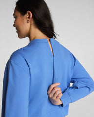 SPANX® Ponte Crewneck Long Sleeve Top | Aster