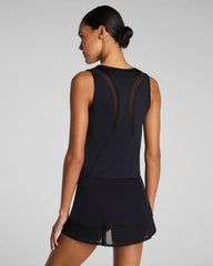 SPANX® BodyLine Sheerious Crewneck Tank | Very Black