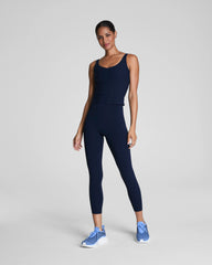 SPANXshape® BodyLine 7/8 Leggings with Mid-Tummy Compression | Timeless Navy