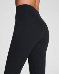 SPANXshape® BodyLine Cropped Leggings with Mid-Tummy Compression, 19" | Very Black