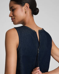 SPANX® Lightweight Denim Shell Tank | Deep Sea