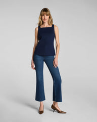 SPANX® Ponte Square Neck Tank | Timeless Navy
