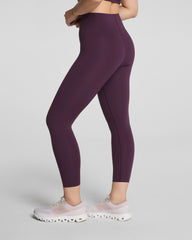 SPANXshape® BodyLine 7/8 Leggings with Mid-Tummy Compression | Blackberry
