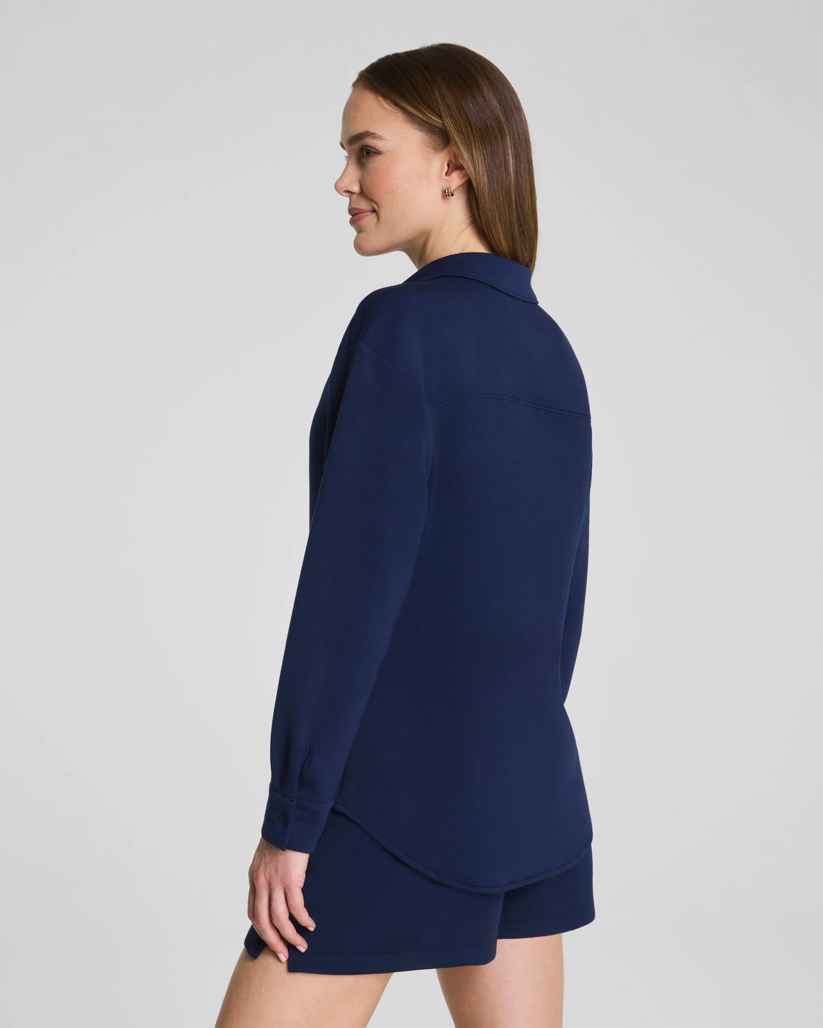 SPANX® AirEssentials® Oversized Button Down | Timeless Navy