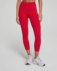 SPANXshape® BodyLine 7/8 Leggings with Mid-Tummy Compression | SPANX® Red