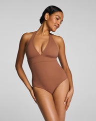 SPANXsculpt® Swim Halter One Piece