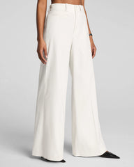 SPANX® EasyBreezy Cotton Linen Super Wide Leg Pant | Ivory