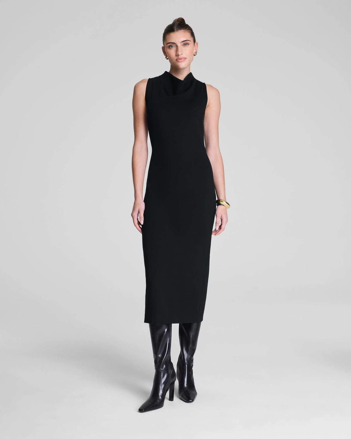 SPANX® Ponte Sleeveless Midi Dress