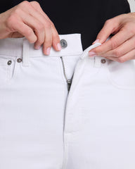 SPANXshape® Authentic 360 90s Straight Leg Jeans | Classic White