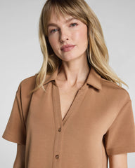 SPANX AirEssentials® Sandwashed Button-Down Shirt | Maplewood
