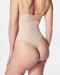 SPANXsculpt® Seamless Power High-Waisted Thong | Soft Nude