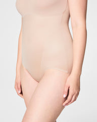 SPANXshape® Invisible Tank Brief Bodysuit | Champagne Beige