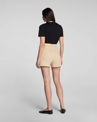 SPANX® Lightweight Cotton Crewneck Tee | Classic Black