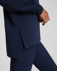 SPANX AirEssentials® Half Zip Tunic | Timeless Navy