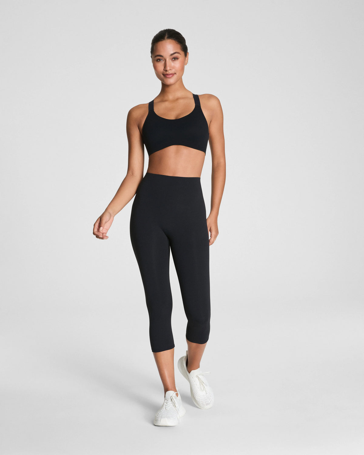 SPANXshape® BodyLine Cropped Leggings with Mid-Tummy Compression, 19"