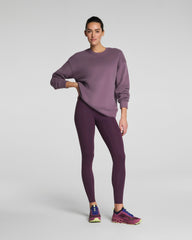 SPANXshape® BodyLine Full-Length Leggings with Mid-Tummy Compression | Blackberry