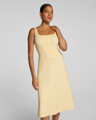 SPANXshape® Ponte Fit and Flare Midi Dress | Sunbeam