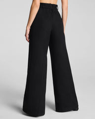 SPANX® EasyBreezy Cotton Linen Super Wide Leg Pant | Classic Black