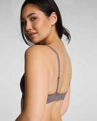 SPANXsupersmooth® Day to Date Night Lace Bralette | Granite
