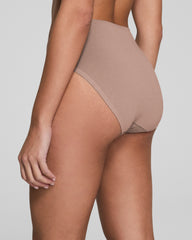 SPANXsmooth® Fit-To-You Supima® Cotton Brief 3-Pack | Cafe Au Lait
