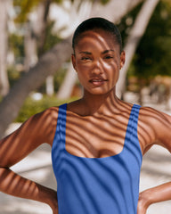 SPANXsculpt® Swim Square Neck One Piece