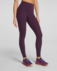 SPANXshape® BodyLine Full-Length Leggings with Mid-Tummy Compression | Blackberry