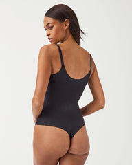 SPANXshape® Invisible Cami Thong Bodysuit | Very Black
