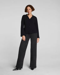 SPANX AirEssentials® French Rib Cardigan | Very Black