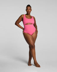 SPANXshape® Swim Cutout One Piece | Hibiscus