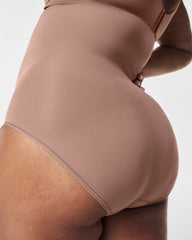 SPANXsculpt® Seamless Power High-Waisted Brief | Cafe Au Lait