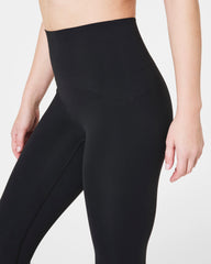 SPANXshape® BodyLine 7/8 Leggings with Mid-Tummy Compression | Very Black