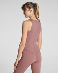 SPANX® PowerPlay High Neck Shelf Tank | Rosa