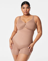 SPANXsculpt® Seamless Power High-Waisted Shorty | Cafe Au Lait