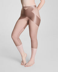 SPANXshape® Satin-X™ Capri | Cafe Au Lait