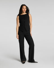 SPANX® WellSuited Tailored Button-Down Vest | Classic Black