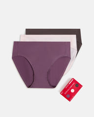 SPANXsmooth® Fit-To-You Bikini 3-Pack Box | Prune/Rosebud/Dark Cacao