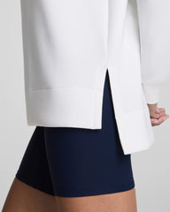 SPANX AirEssentials® Half Zip Tunic | Powder