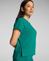 SPANX AirEssentials® Crewneck Tee | Jade