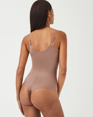 SPANXshape® Invisible Cami Thong Bodysuit | Cafe Au Lait