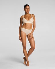 SPANXsupersmooth® Day to Date Night Lace Bikini | Toasted Coconut