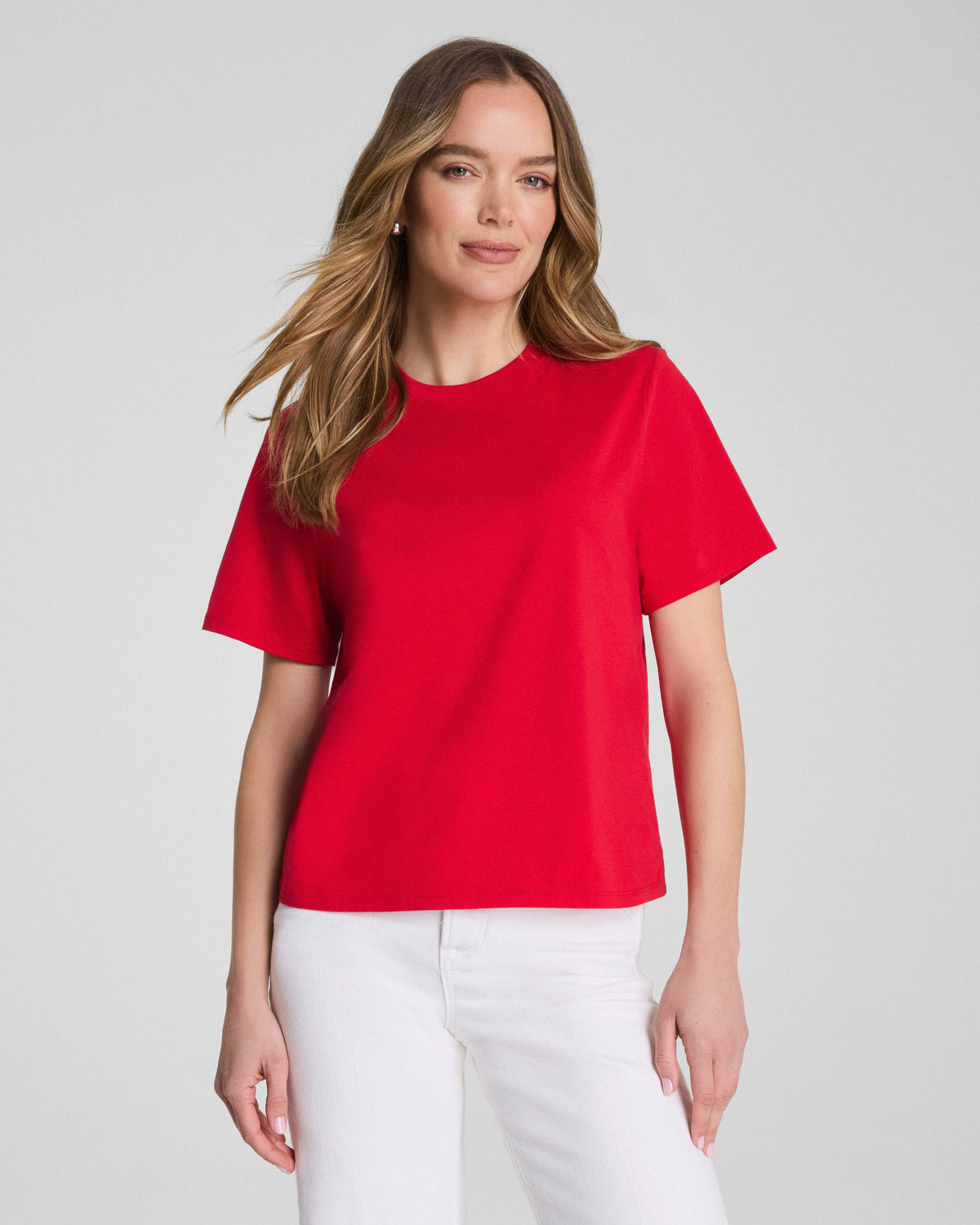 karla welch for SPANX® Everyday Tee | SPANX® Red