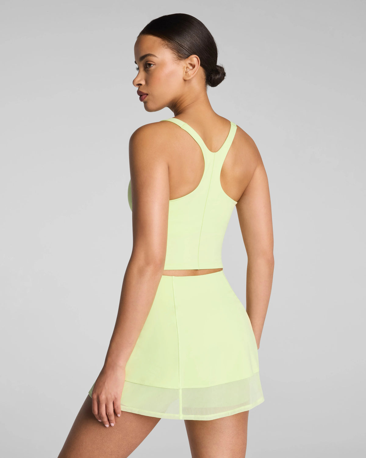 SPANX® BodyLine High Neck Cropped Tank with FlexForm Cups | Zest